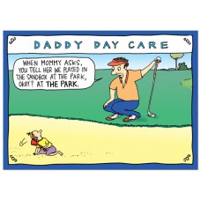 TREE FREE GREETING CARD SAND BOX GOLF